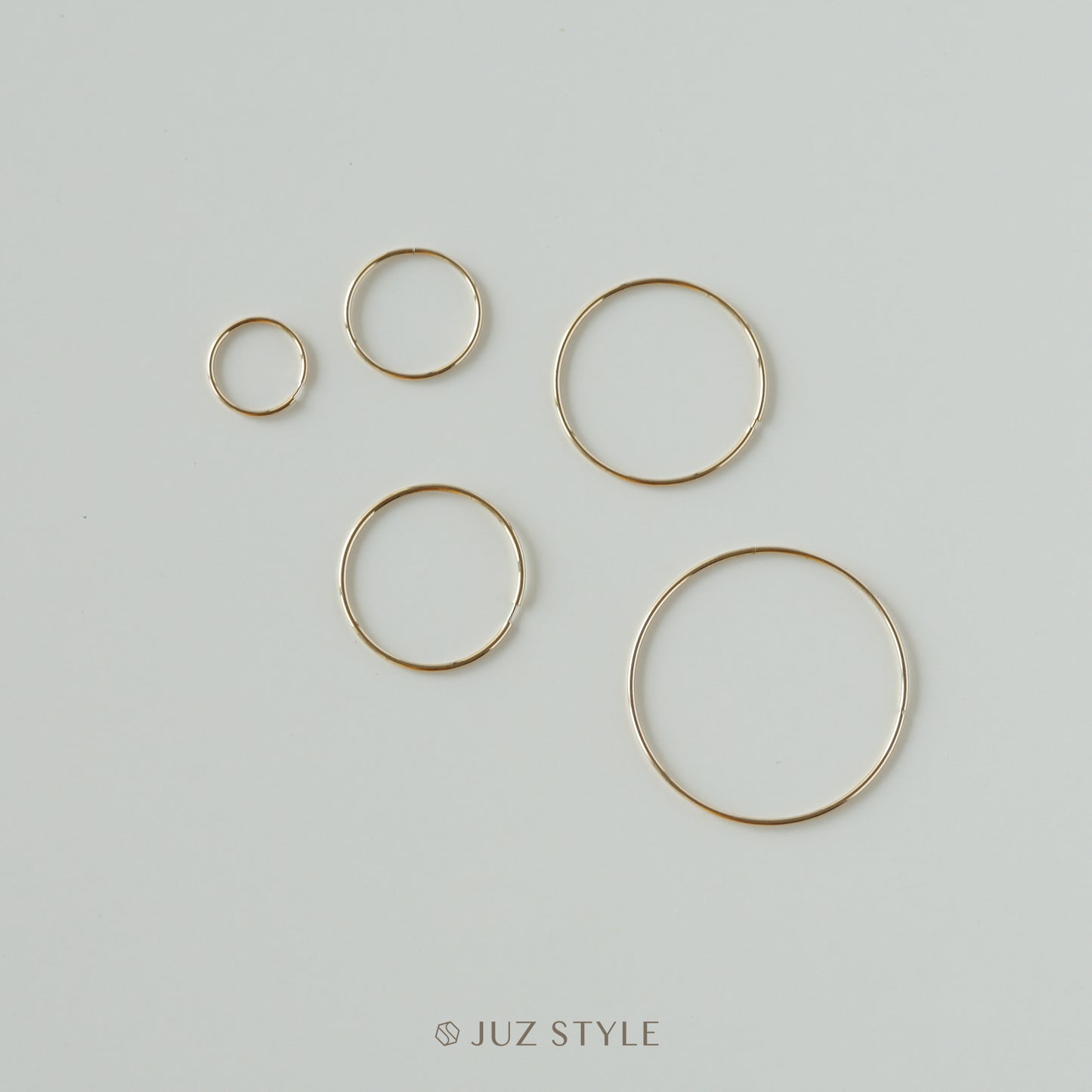 Plain gold ring