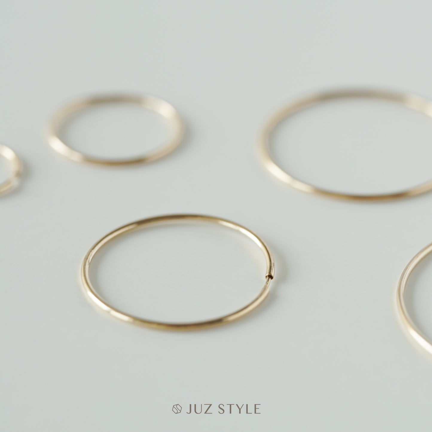 Plain gold ring